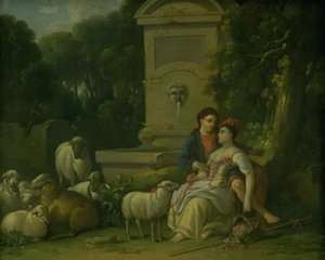 Scena najemcy autorstwa Johan Mandelberg