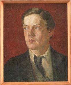 Portret szwedzkiego malarza Gustafa Wolmara