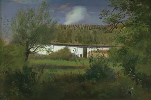 Budynek Gospodarstwa w Słońcu autorstwa Johan Thomas Lundbye
