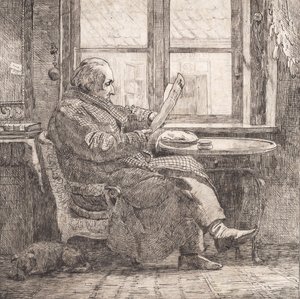 Sędzia Emanuel Bonnevie autorstwa Johan Thomas Lundbye