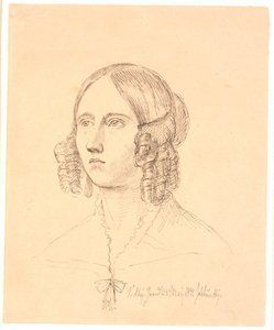 Louise Marie Neergaard autorstwa Johan Thomas Lundbye
