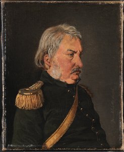 Pułkownik Joachim Theodor Lundbye, ojciec artysty autorstwa Johan Thomas Lundbye