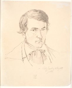 Autoportret autorstwa Johan Thomas Lundbye