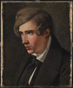 Malarz Thorald Læssøe autorstwa Johan Thomas Lundbye