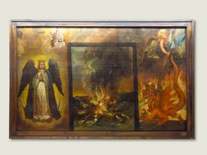 "Apokaliptyczna kobieta" autorstwa Johan Valentin Grambs