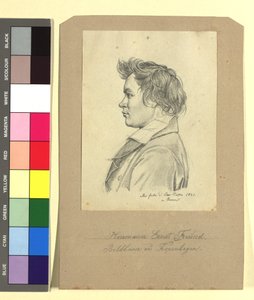 Hermann Ernst Freund (1786-1840), rzeźbiarz autorstwa Johann Adam Klein