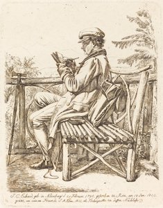 JC Erhard autorstwa Johann Adam Klein