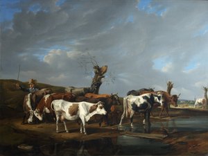 Kuhherde autorstwa Johann Alexander Dallinger von Dalling