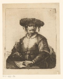 Portret nieznanego artysty autorstwa Johann Andreas Benjamin Nothnagel