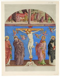 Chrystus na krzyżu w kościele S. Domenico w Arezzo
