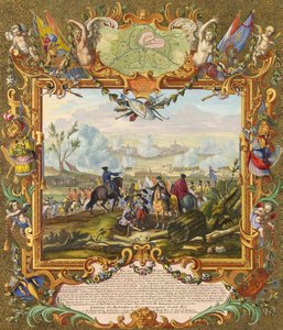 Zdobycie twierdzy Audenarde przez wojska alianckie w 1708 r., początek XVIII w.