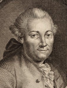 Portret kompozytora Floriana Leopolda Gassmanna 1729-1774, 1780.