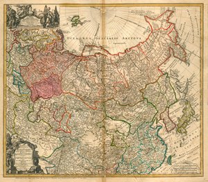 Mapa Rosji Od: