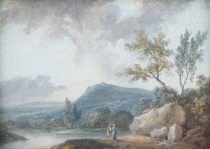krajobraz autorstwa Johann Christian Brand