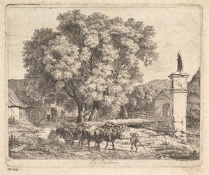 W Buchbergu, 1817 r. autorstwa Johann Christian Erhard