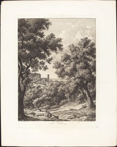 I Tivoli autorstwa Johann Christian Reinhart