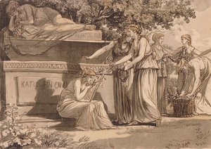 J C Reinhart Arcadia 1785 autorstwa Johann Christian Reinhart