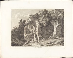 W Koloseum autorstwa Johann Christian Reinhart