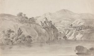 Terracina autorstwa Johann Christian Reinhart