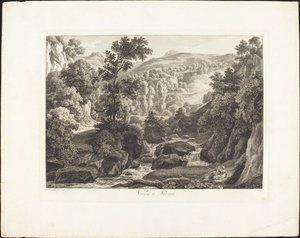 W pobliżu Subiaco autorstwa Johann Christian Reinhart