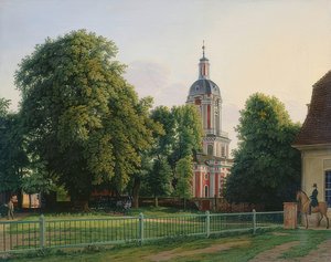 Kościół w parku zamku Buch