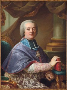 Armand de Roquelaure - Jean-Armand (Jean Armand) de Bessuejouls Roquelaure (1721-1818), autorstwa Heinsiusa, Johanna Ernsta (1731-1794). olej na płótnie