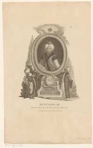 Portret Mustafy III autorstwa Johann Esaias Nilson