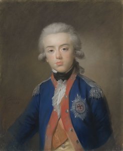 Willem George Frederik (Frederik; 1774-99), książę Orange-Nassau. Syn księcia Williama V autorstwa Johann Friedrich August Tischbein