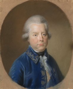 Wilhelm V, książę Orański, 1789 (pastel na pergaminie)