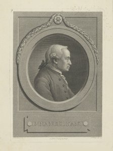 Portret Immanuela Kanta 1724-1804, 1791.