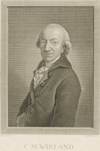 Portret poety i pisarza Christopha Martina Wielanda 1733-1813, 1797.