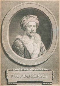 Portret historyka sztuki i archeologa Johanna Joachima Winckelmanna 1717-1768, 1776.