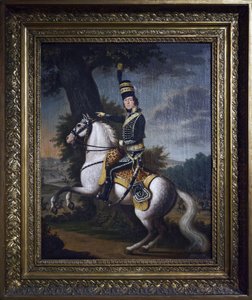 Dowódca brygady 6. Pułku Łowców autorstwa Johann Friedrich Dryander