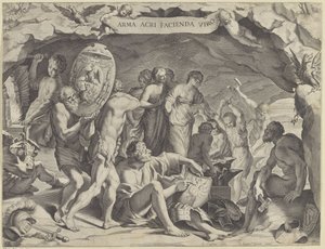 Kuźnia Wulkana autorstwa Johann Friedrich Greuter