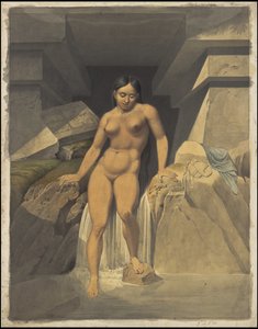 Kolekcja oryginalnych dzieł Waldecka przedstawiających Mezoamerykę, pudełko 15 z 22 autorstwa Johann Friedrich Maximilian von Waldeck