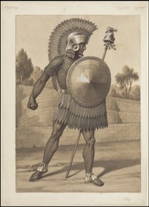 Kolekcja oryginalnych dzieł Waldecka przedstawiających Mezoamerykę, pudełko 3 z 22 autorstwa Johann Friedrich Maximilian von Waldeck