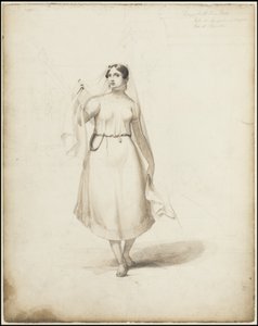 Kolekcja oryginalnych dzieł Waldecka przedstawiających Mezoamerykę, pudełko 3 z 22 autorstwa Johann Friedrich Maximilian von Waldeck