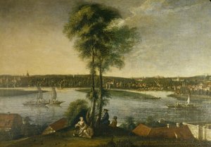 Poczdam, park pałacowy Sanssouci z Brauhausberg