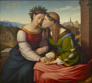Italia i Germania Sulamith i Mary, 1828
