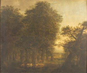 Drewno dębowe autorstwa Johann Friedrich Weitsch