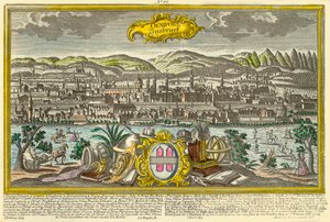 Innsbruck, ok. 1740. autorstwa Johann Georg Ringlin