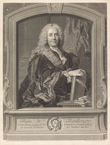 Jan z Boullongne autorstwa Johann Georg Wille after Hyacinthe Rigaud