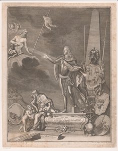Pomnik Henryka II von Reuss-Obergreiz autorstwa Johann Georg Wolffgang