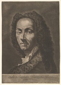 Portret Giovanniego Battisty Piazzetty, początek XVIII wieku.