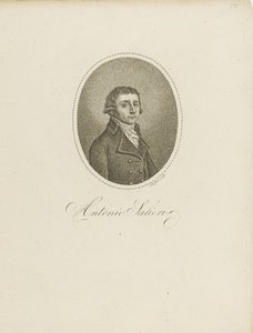 Antonio Salieri 1750-1825, ok. 1750 r. 1800. autorstwa Johann Gottfried Scheffner