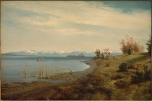 Wczesna wiosna nad jeziorem Starnberg