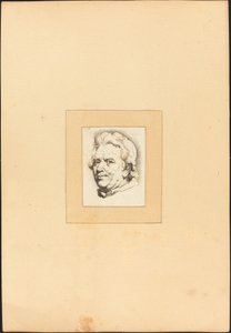 Głowa mężczyzny autorstwa Johann Gottlieb Prestel after Anton Joseph Prenner