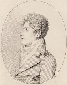 Portret kompozytora Francesco Morlacchi 1784-1841, ok. 1820. autorstwa Johann Gottlob Seyffert