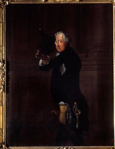 Portret Fryderyka II zwanego Fryderykiem Wielkim, królem Prus (1712-1786) Obraz Johann Heinrich Franke (1738-1792) 1764 Berlin, Galeria Narodowa autorstwa Johann Heinrich Francke