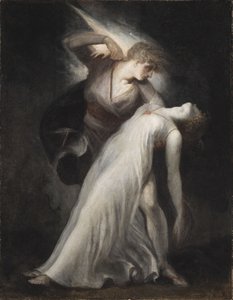Celadon i Amelia autorstwa Johann Heinrich Füssli